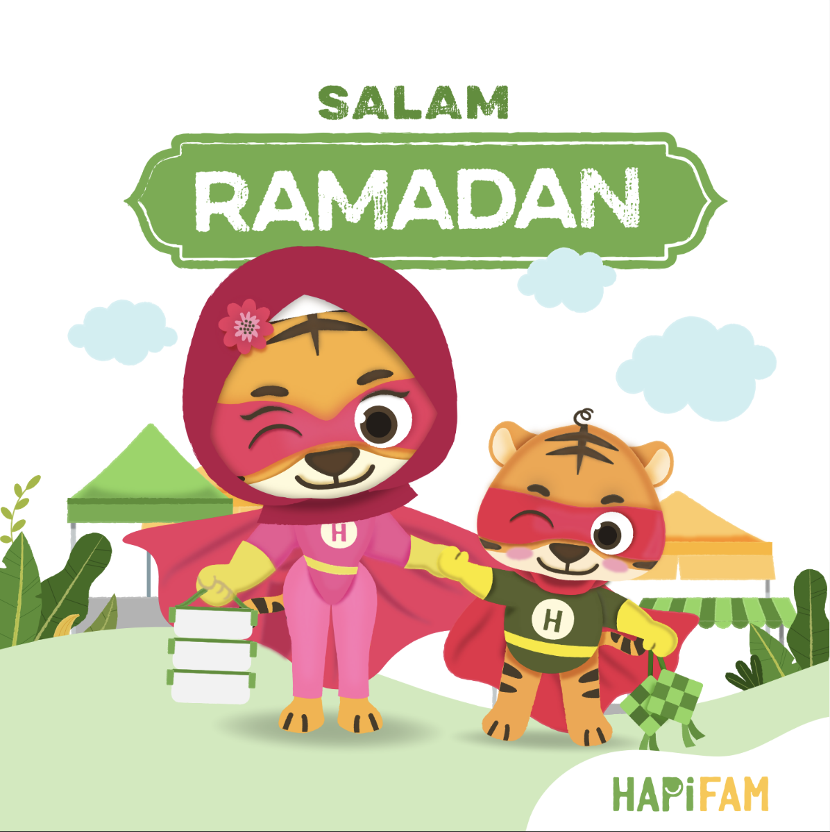 HapiFam social media design 2